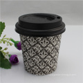 Logo Printed Cheap Disposable Hot Coffee Paper Cups